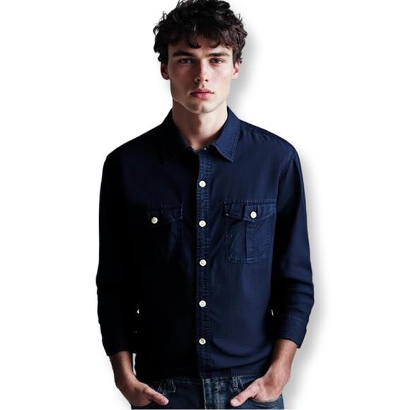 Vintage Converse Men’s Cotton Button Down Shirt - Picture 1 of 4